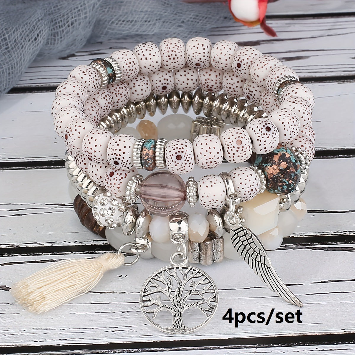 Women's Bohemian Creative Tassel Beaded Fashion Beads Bracelet