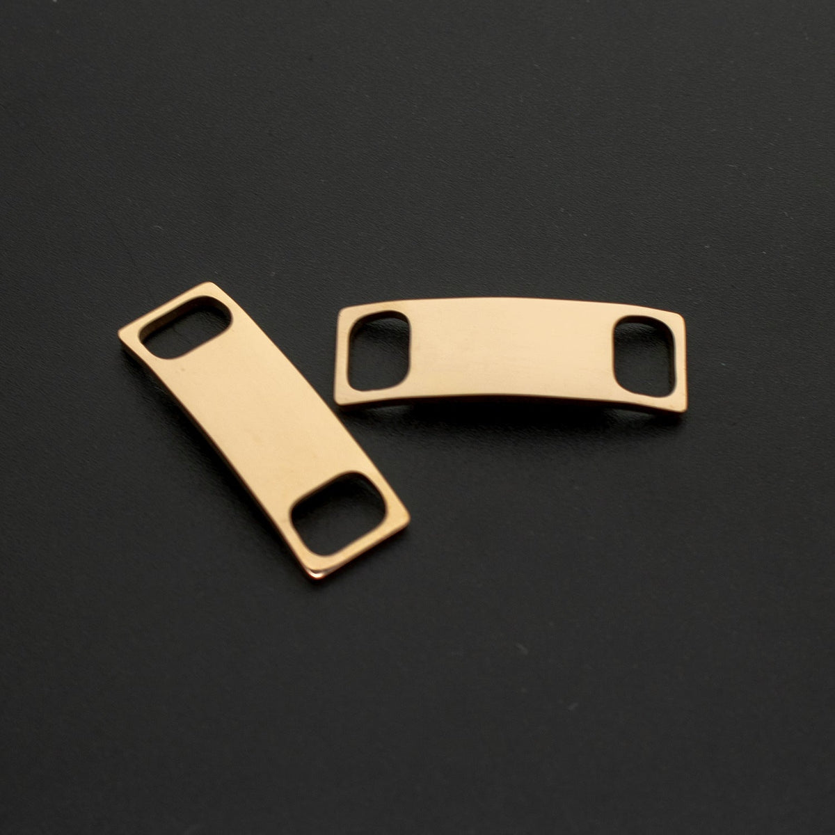 Stainless Steel Shoe Buckle Blank Engraved Pendant