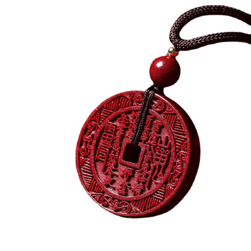 Mountain Ghost Spending Protective Talisman Charts Peace Buckle Taoist Pendants