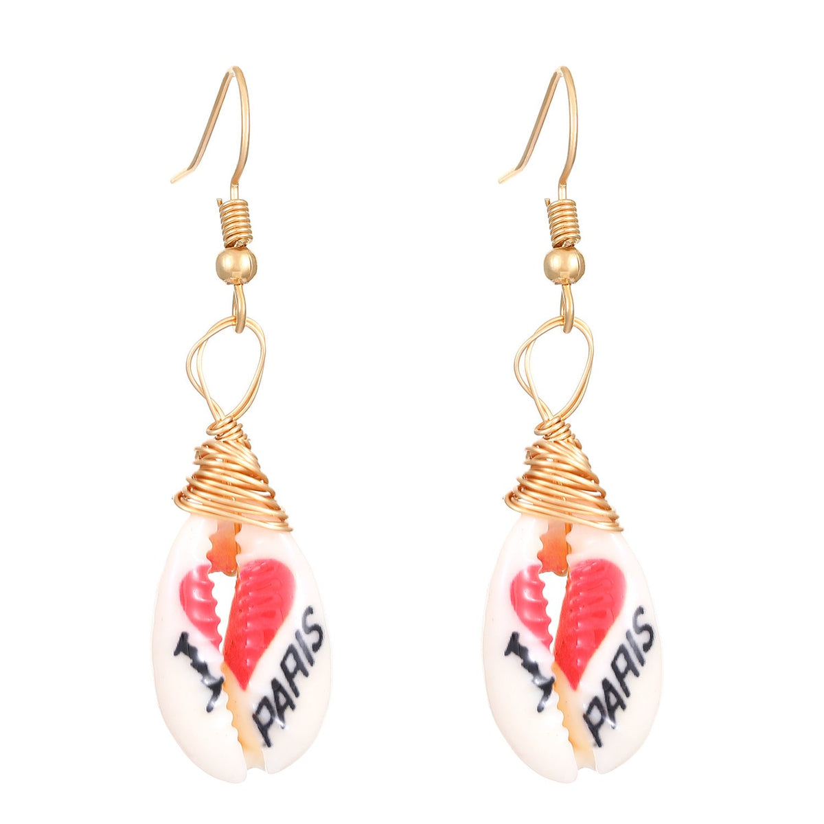 Starfish Spiral Pattern Ear Wind High Sense Ocean Jewelry Set
