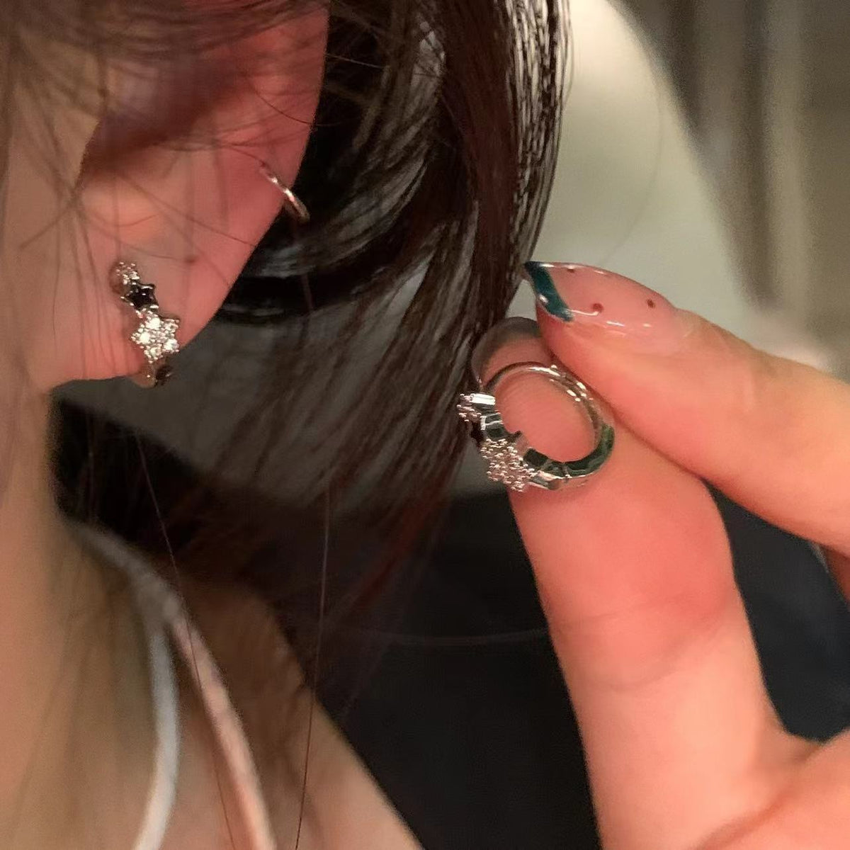 Women's Ear Clip Wearable While Sleeping Niche Design High-grade Rings