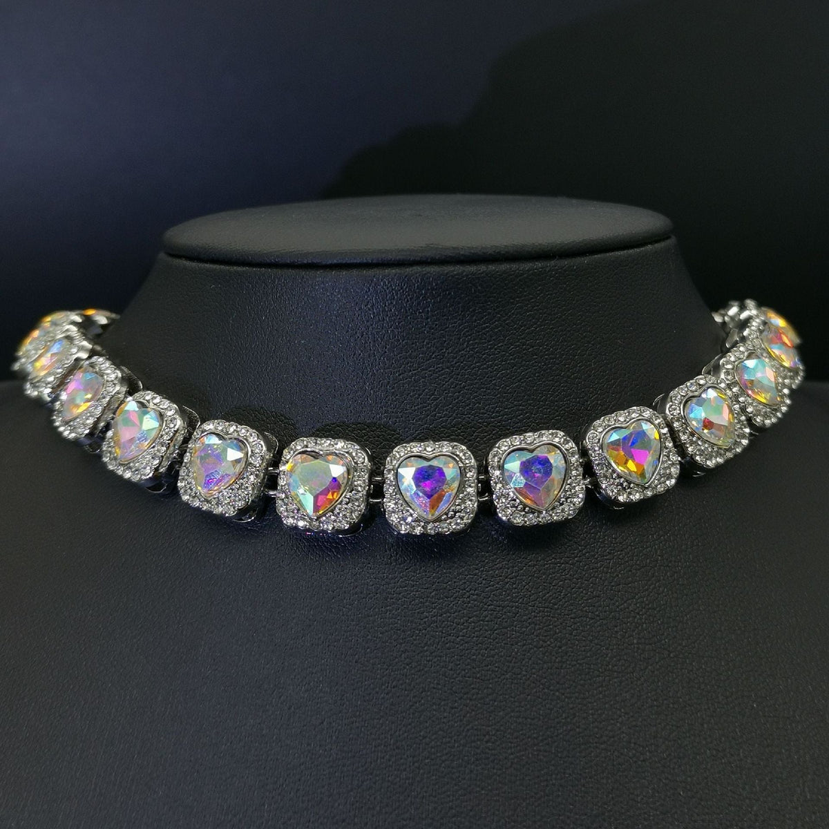 Women's & Men's Hipster Cuban Link Chain Diamond Love Necklaces