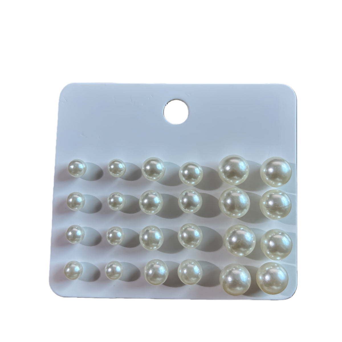 Stylish Women's Multicolor Pearl Earings Wear Stud Earrings
