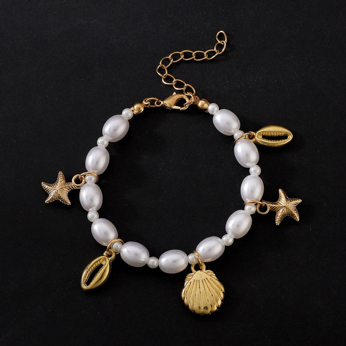 Women's Irregular Pearl Summer Beach Ocean Series Bracelet