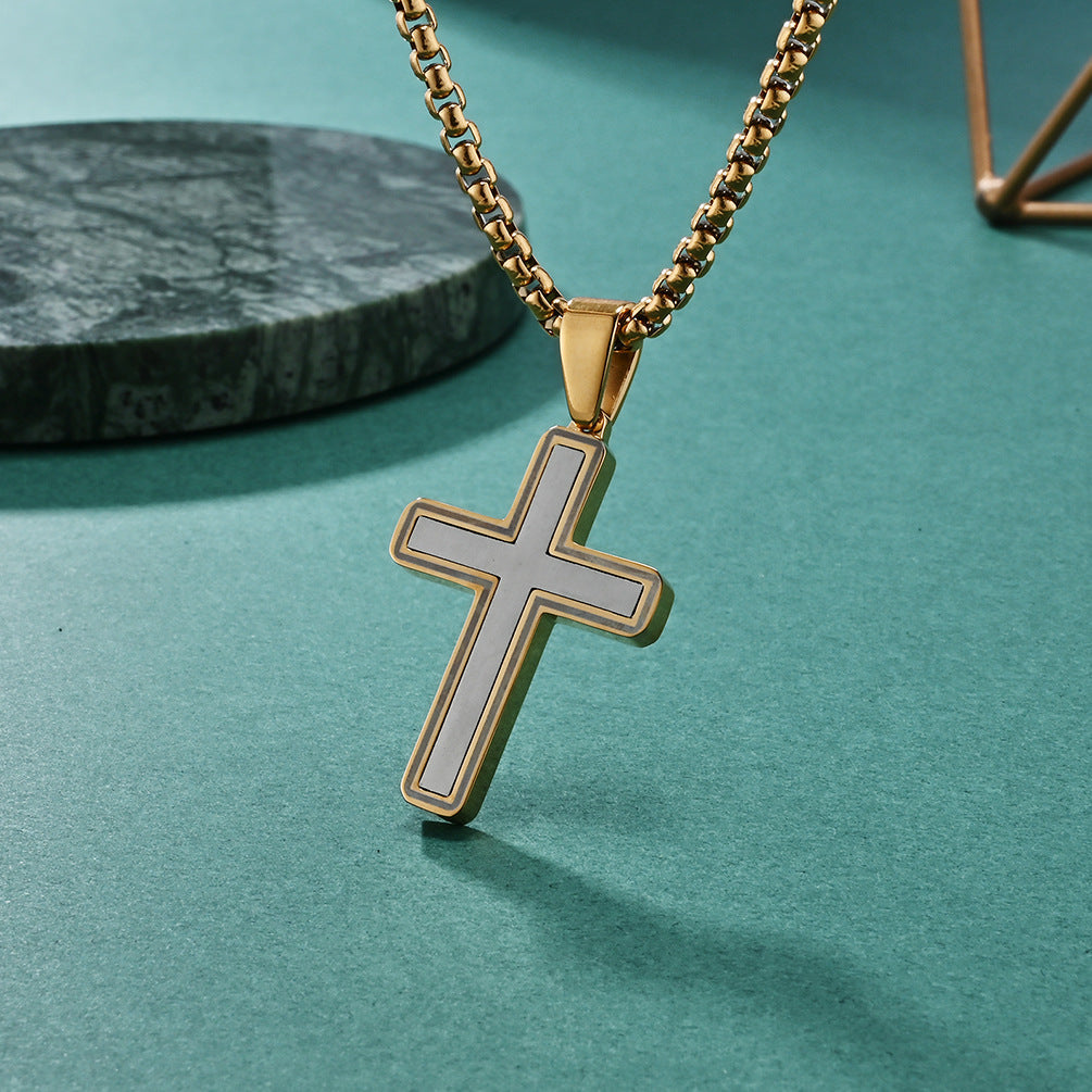 Fashion Minimalist Style Light Sand Craft Small Version Pendant
