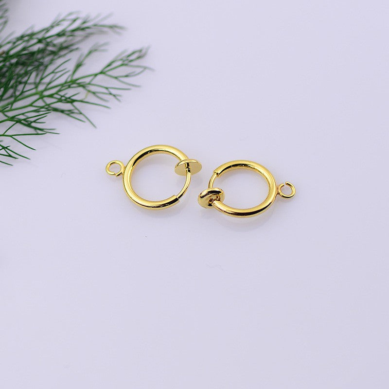 With Can Be Hung Eardrops Spring Ear Clip