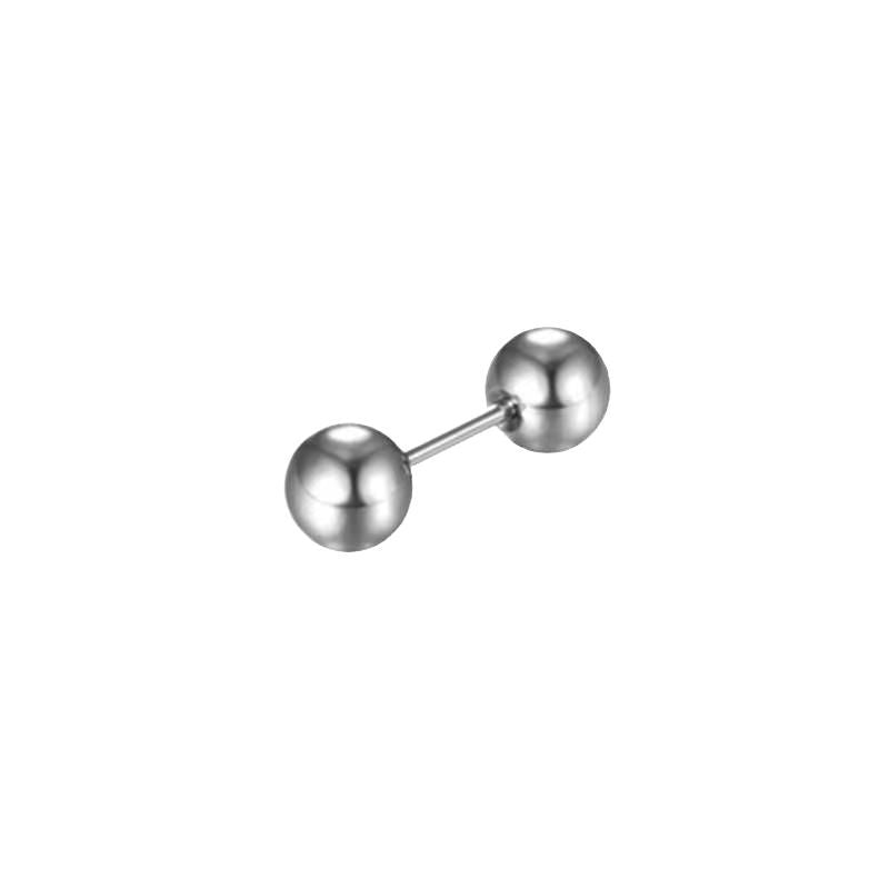 Steel Alloy No Need To Take Off Stud Earrings