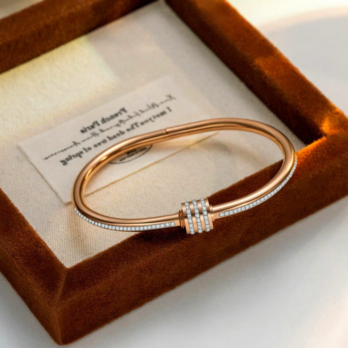 Small Waist Titanium Steel Female Special Interest Light Luxury High-grade Bracelets