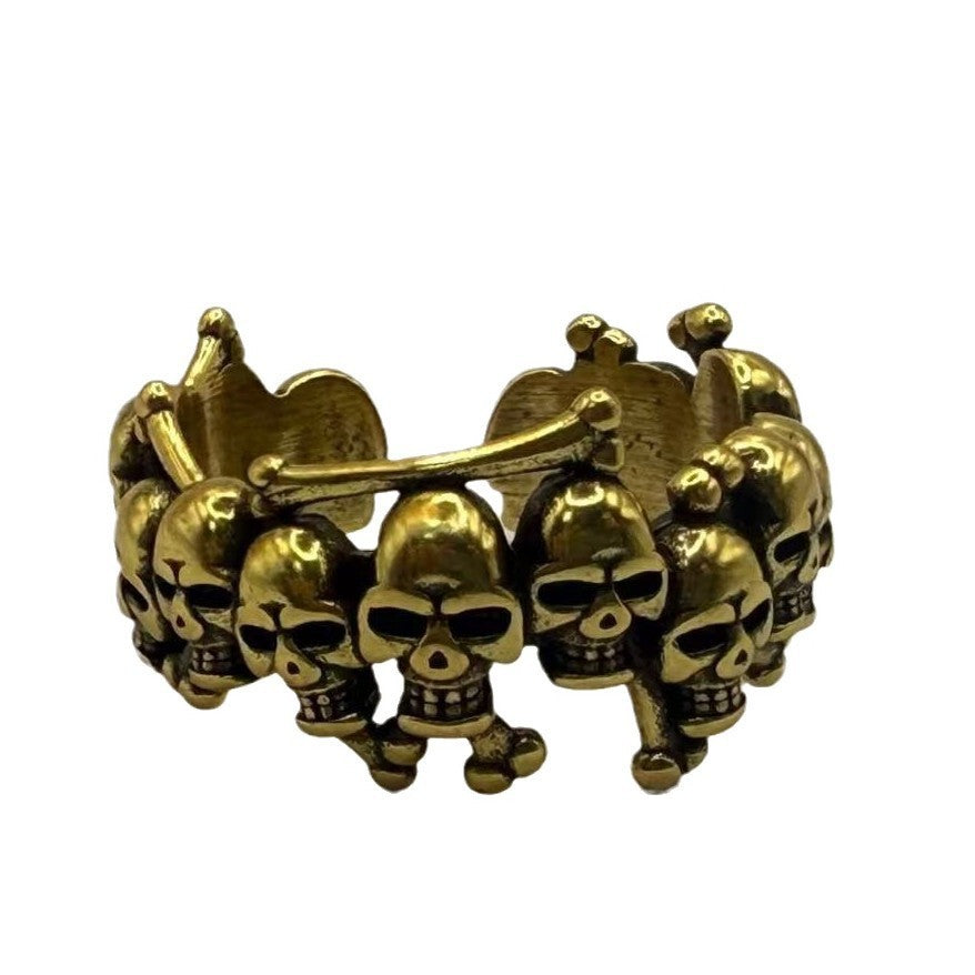 Skull Male Rock Gothic Punk Gift Ring