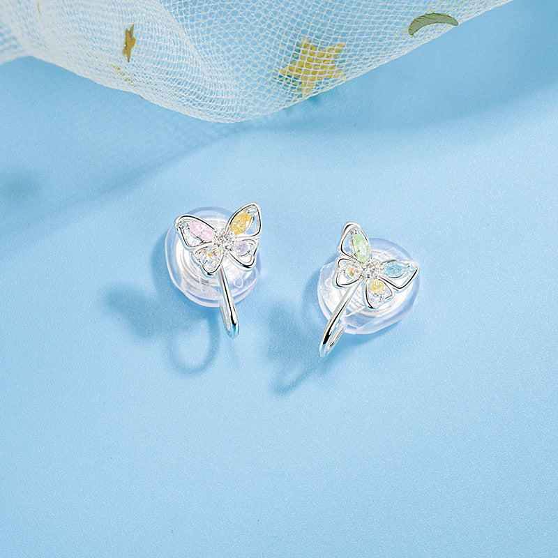 Butterfly Mosquito Coil Female Painless Niche Ear Clip