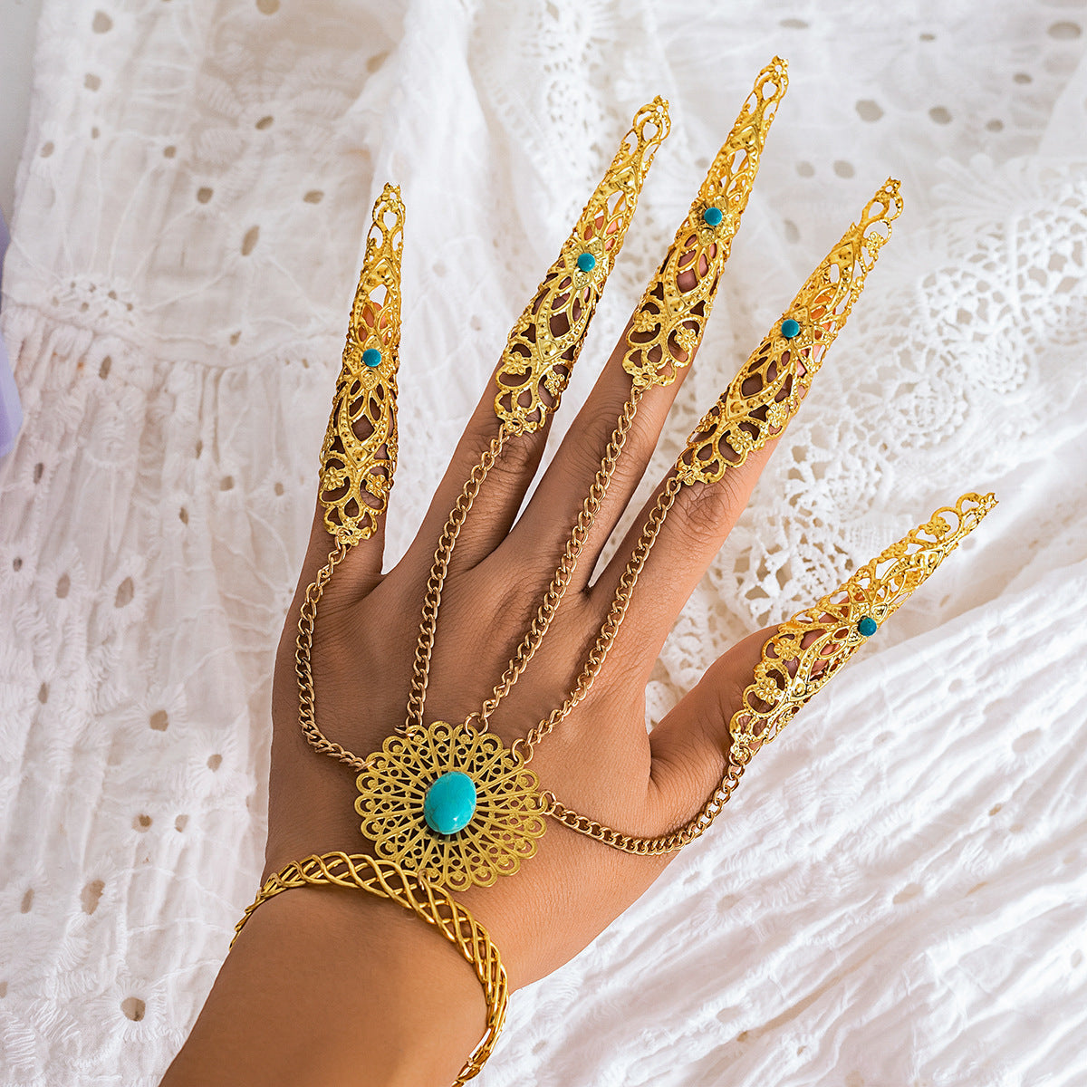 Ornament Halloween Gothic Style Chain Personality Bracelets