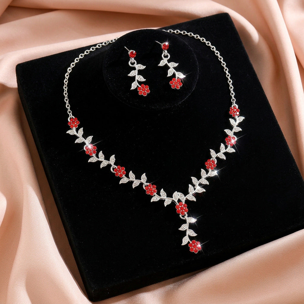 New Fashion Bridal Two-piece Elegant High-grade Jewelry Set