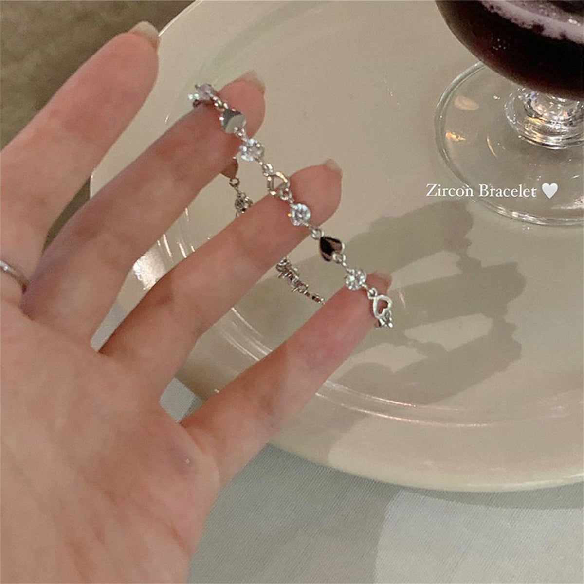 Sweet Cool Heart Design Gift Girlfriend Bracelets