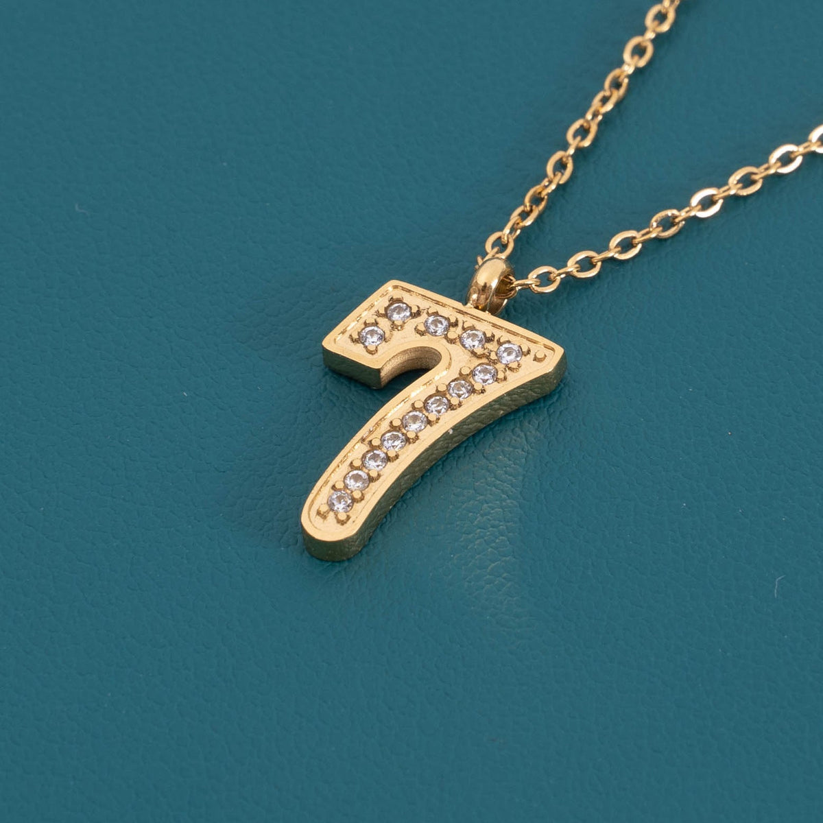 Stainless Steel Titanium Inlaid Zircon Fashion Necklaces