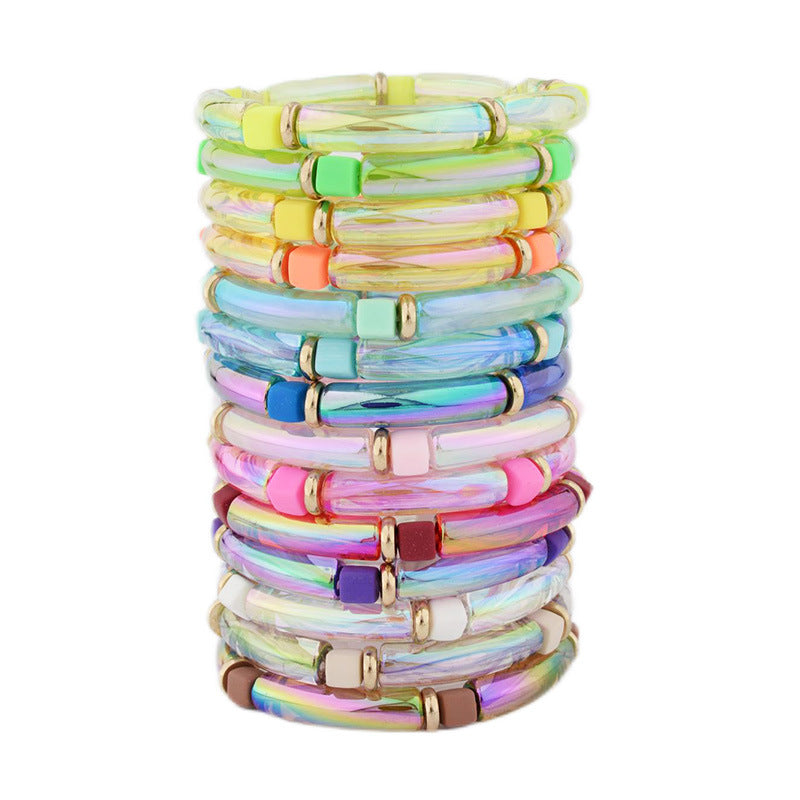 Elegant Fashion Classic Women's Acrylic Elbow Bracelet