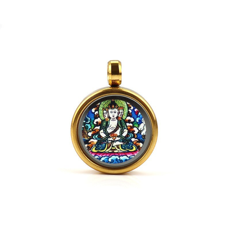Niche For Statue Of The Buddha Zodiac Patron Pendants