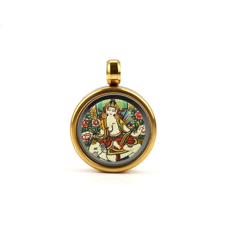 Niche For Statue Of The Buddha Zodiac Patron Pendants