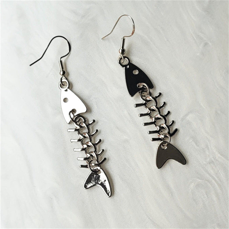 Bone Fishbone Suit Simple Personalized Ancient Necklaces