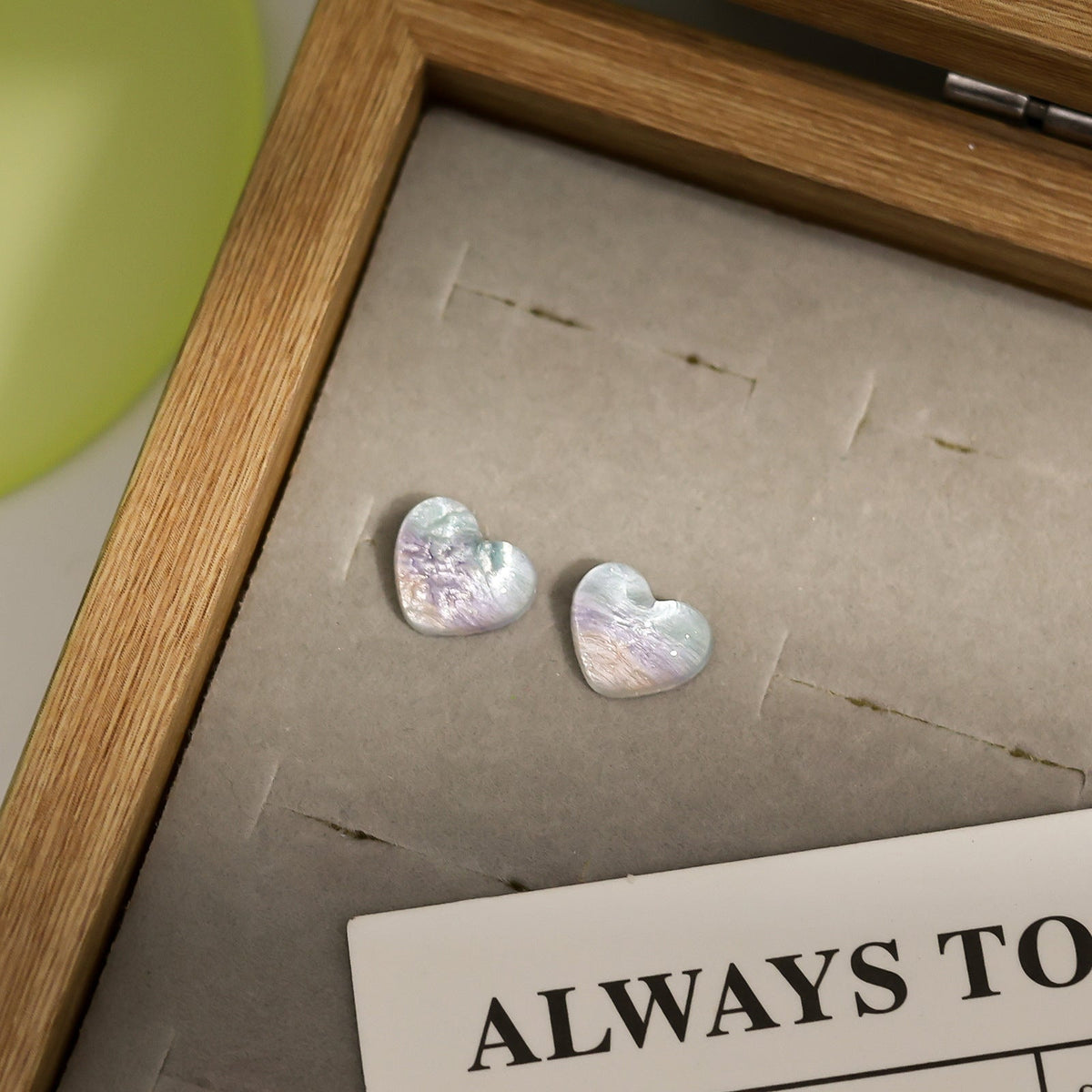 Biological Porcelain Ear Female Design Transparent Sleeping No Need To Stud Earrings