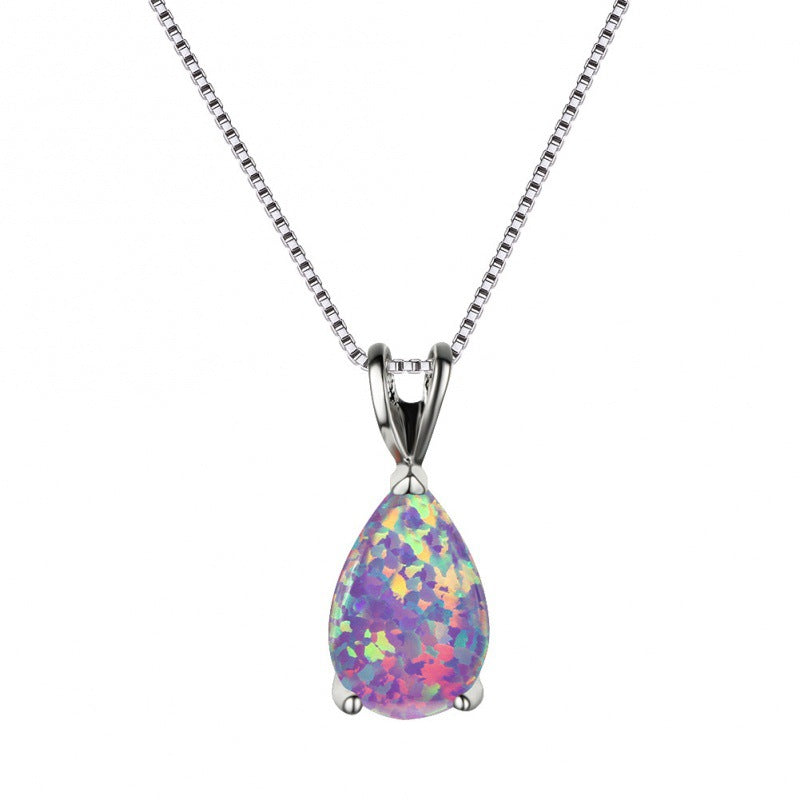 Water Drop Opal Female Temperament High Sense Pendants