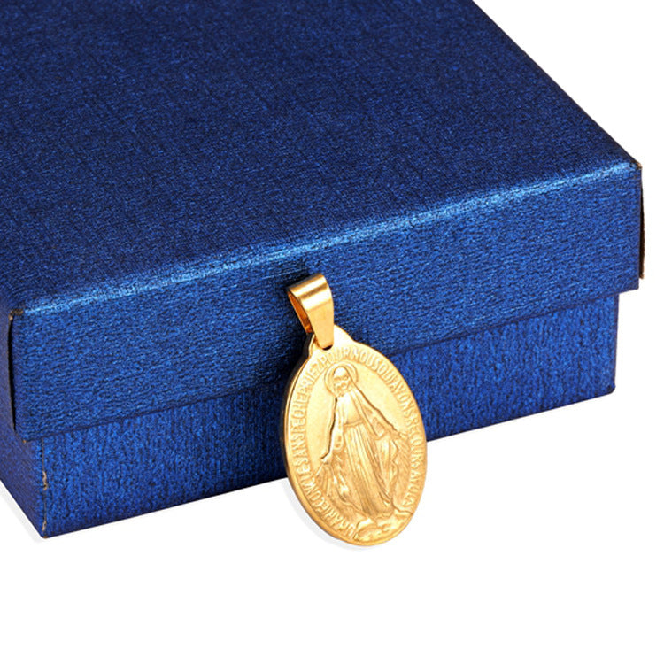 Glamorous Gold Stainless Steel Tag Titanium Necklaces