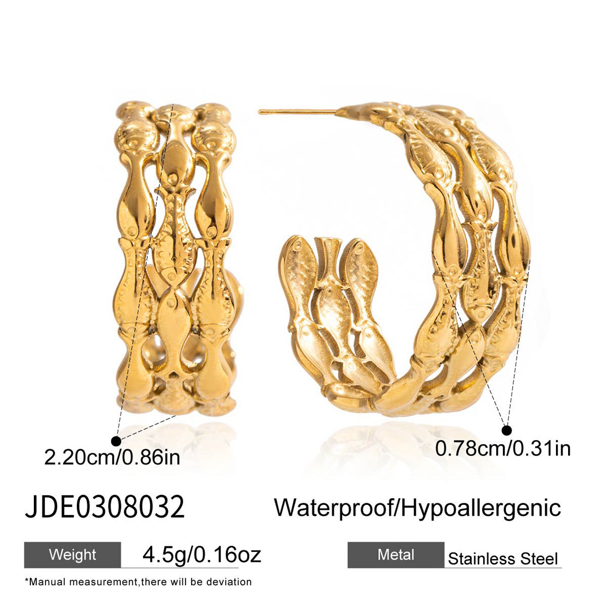 Titanium Steel Fish Light Luxury Minority Clavicle Chain Necklace