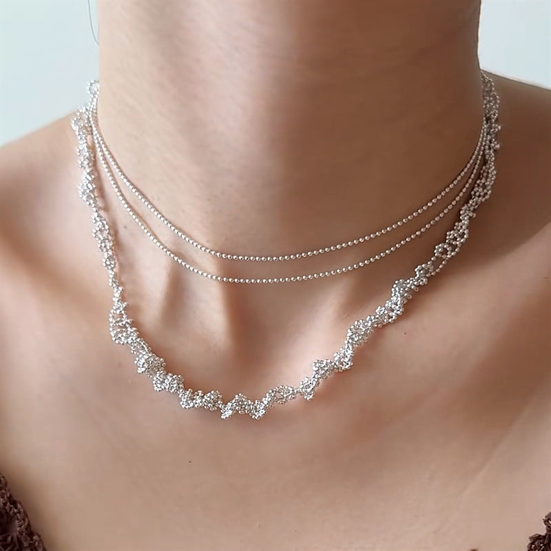 Long Style Woven Cotton Multiple Ways To Necklace