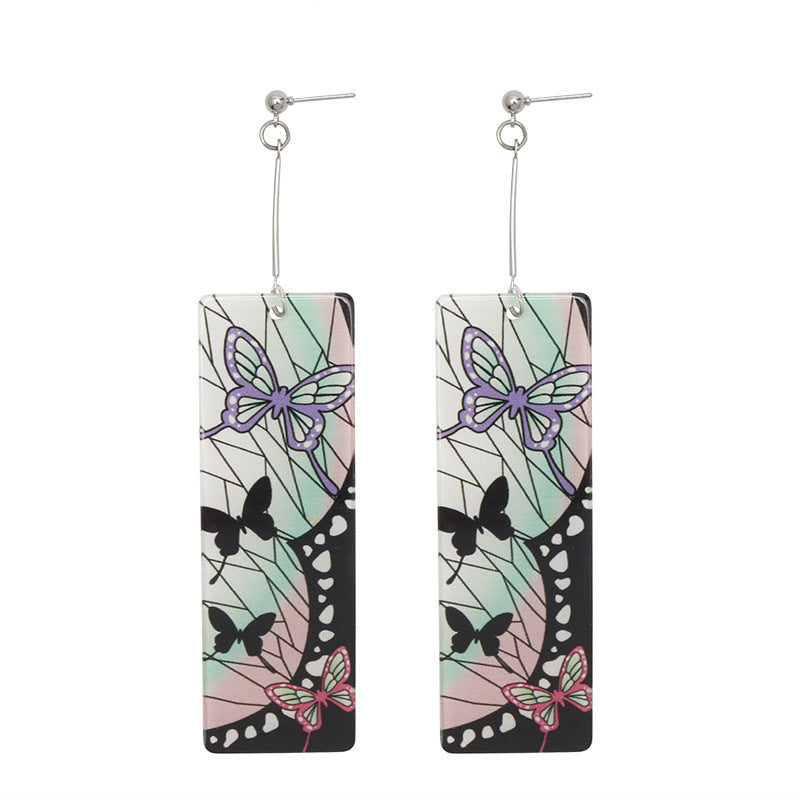 Anime Peripheral No Stove Door Ear Clip Rings