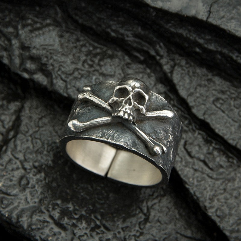 Skull Male Rock Gothic Punk Gift Ring