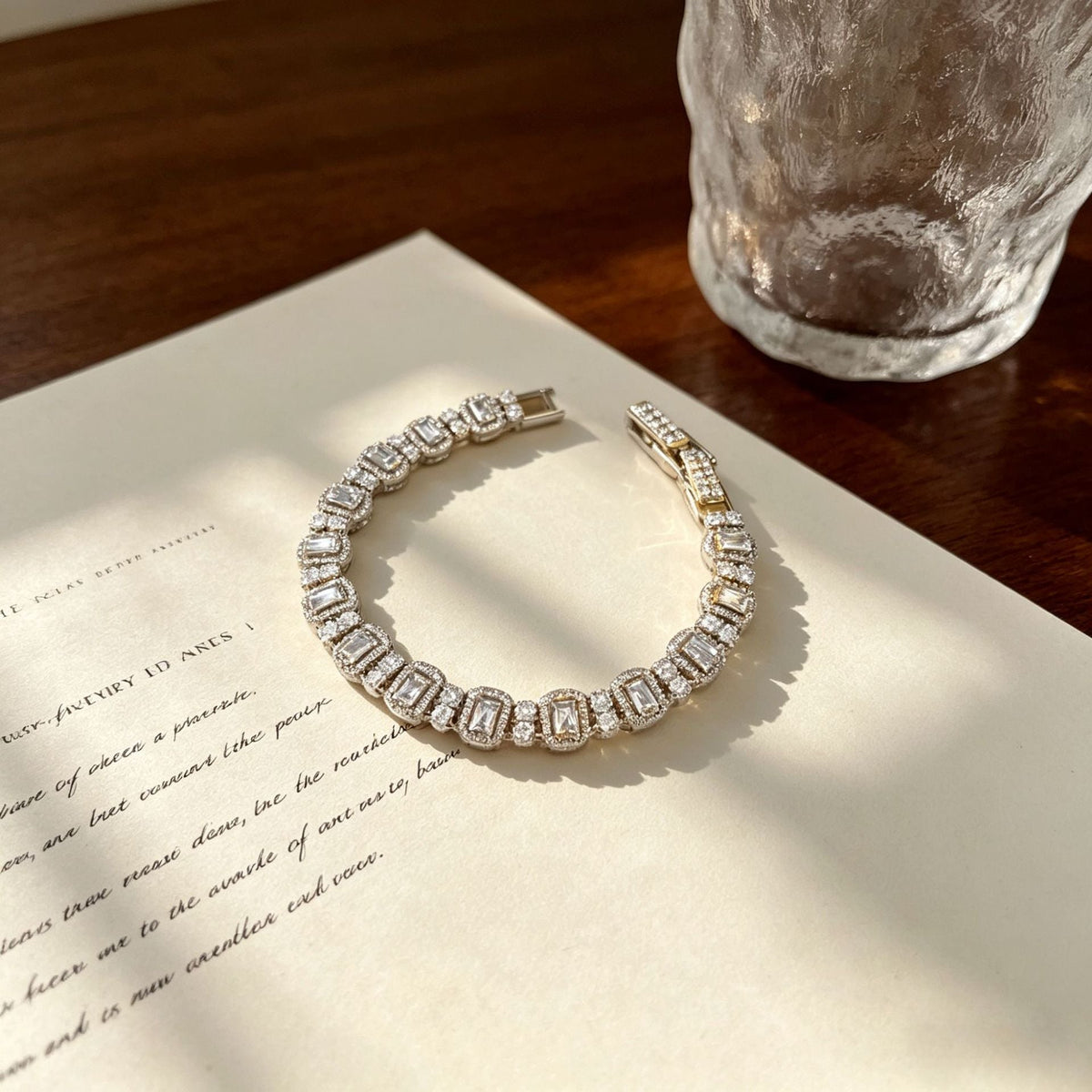 Women's Source Zircon Massive Style High Color Retention Dopamine Bracelet