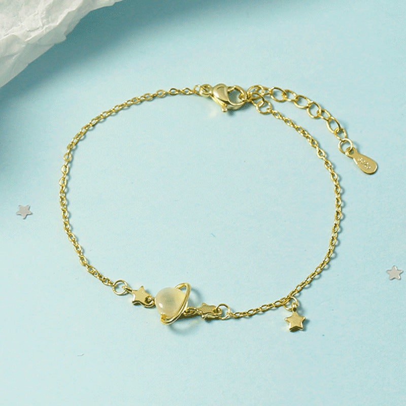 Niche Design Minimalist Opal Girlfriends Fashion For Birthdays Valentine's Days Bracelet
