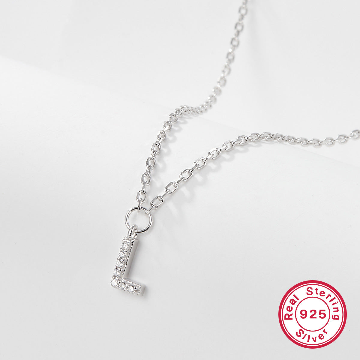 Women's Sier Minority Simple Clavicle Chain Beaded Necklaces