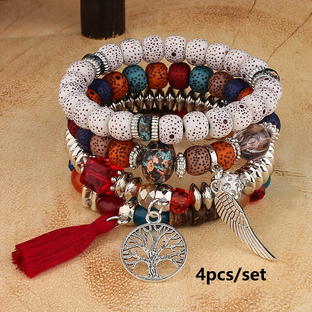 Women's Bohemian Creative Tassel Beaded Fashion Beads Bracelet