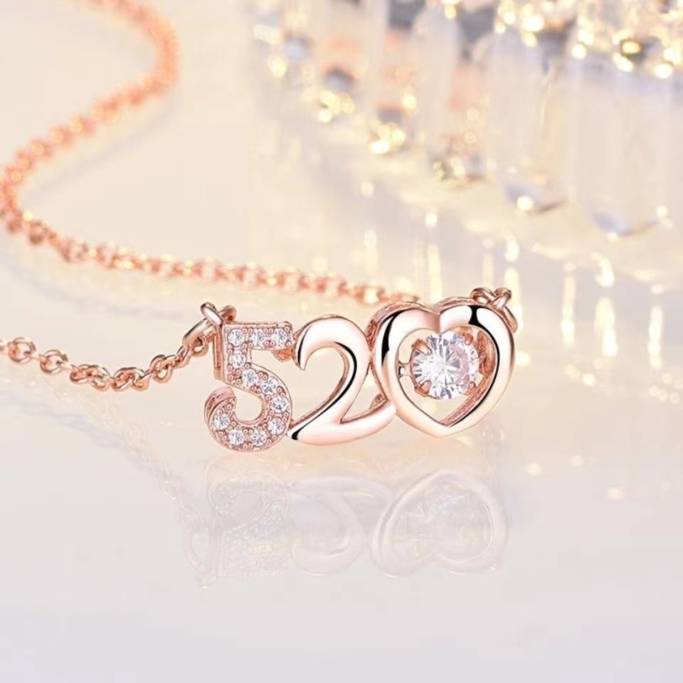 Women's Super Fairy Sweet Cool Water Drop For Light Luxury Minority Necklace