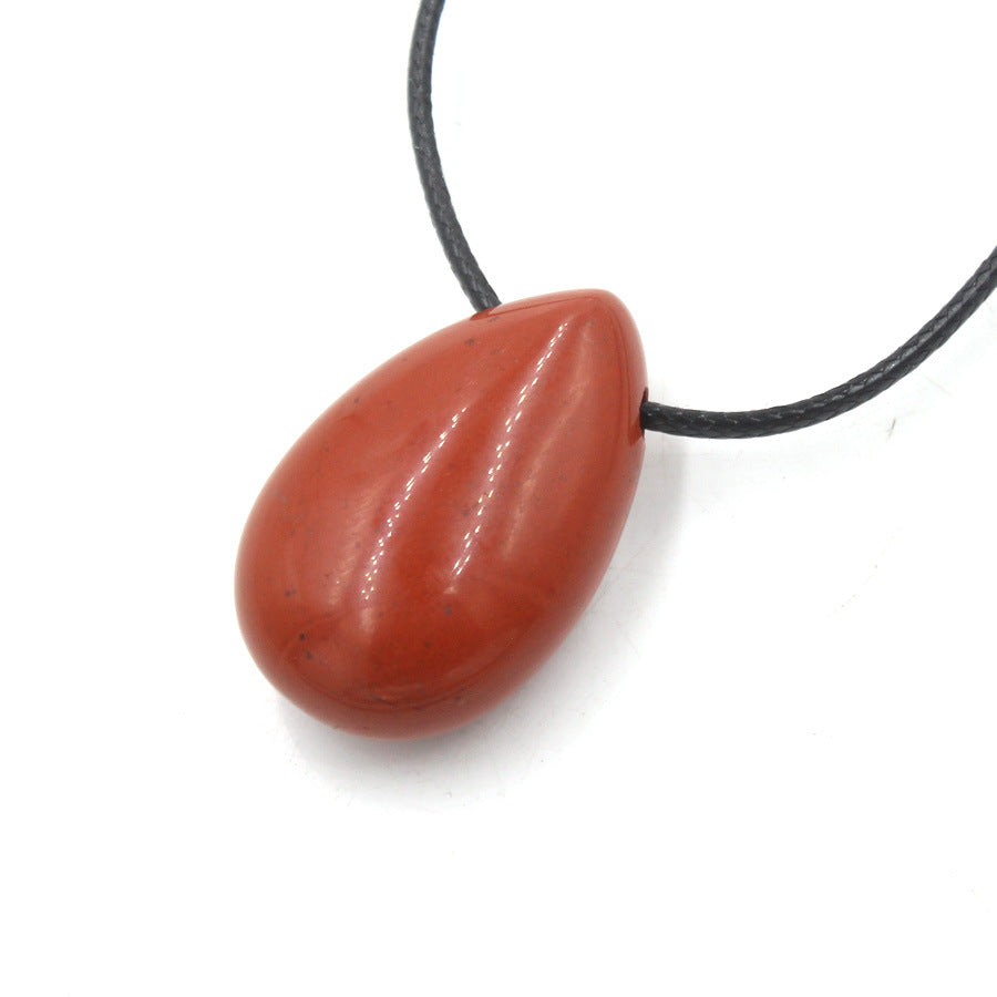 Water Drop Crystal Horizontal Hole Simple Fashion Pendant