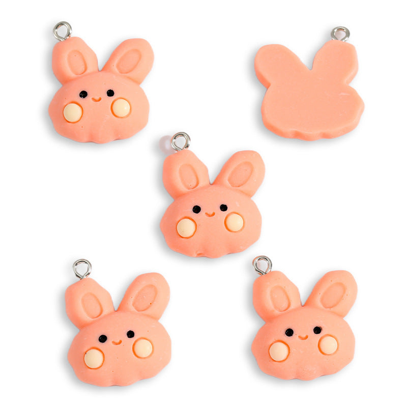 Mini Small Matching Carrot Barrettes Vegetable Resin Cute Earrings