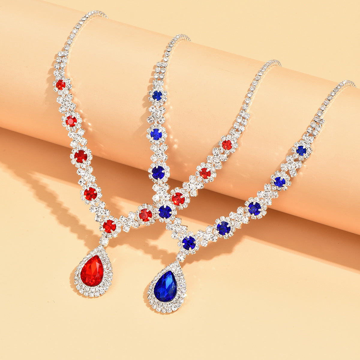 Special Price Fashion High-grade Crystal Gem Necklaces