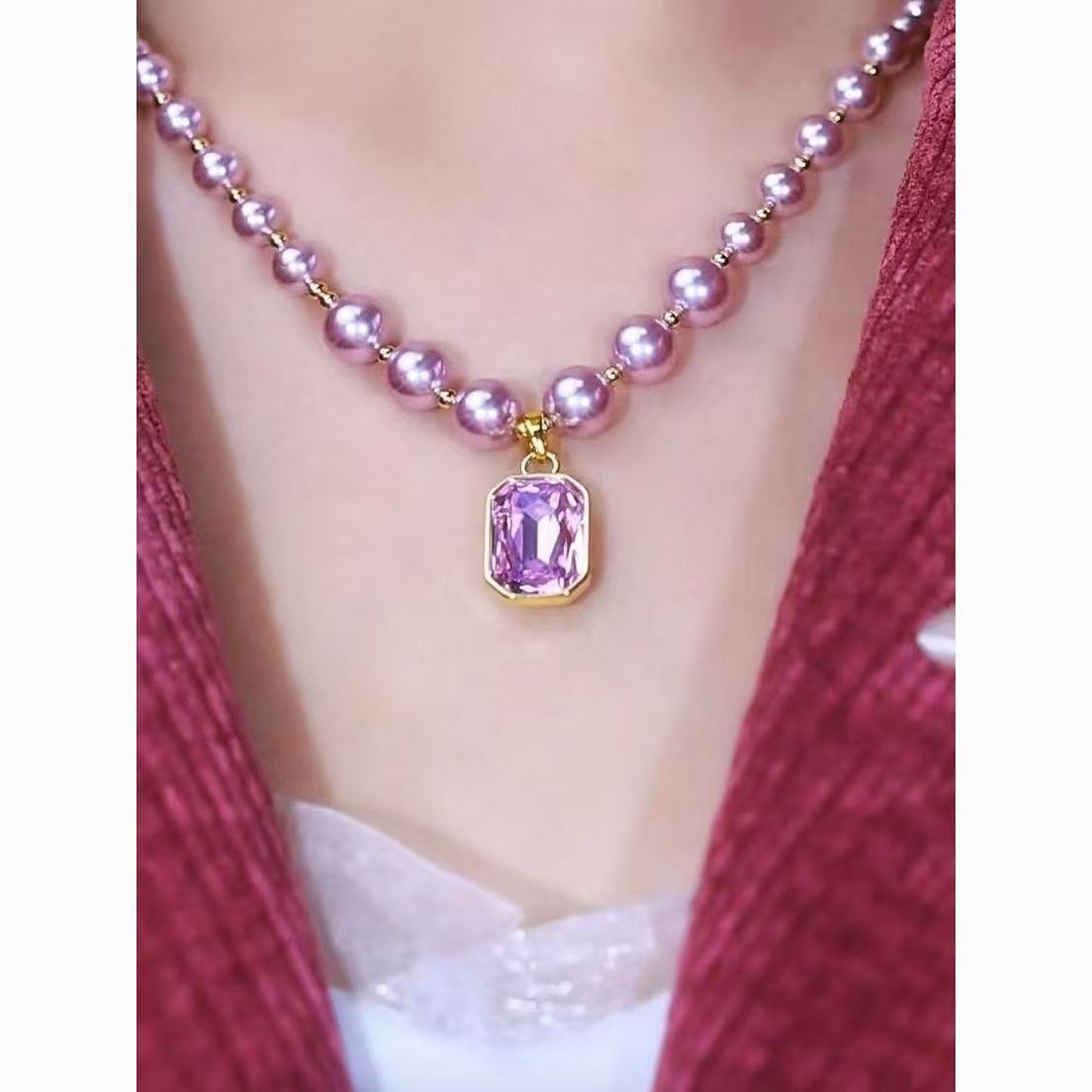 Light Luxury High Fashion Design Clavicle Necklace