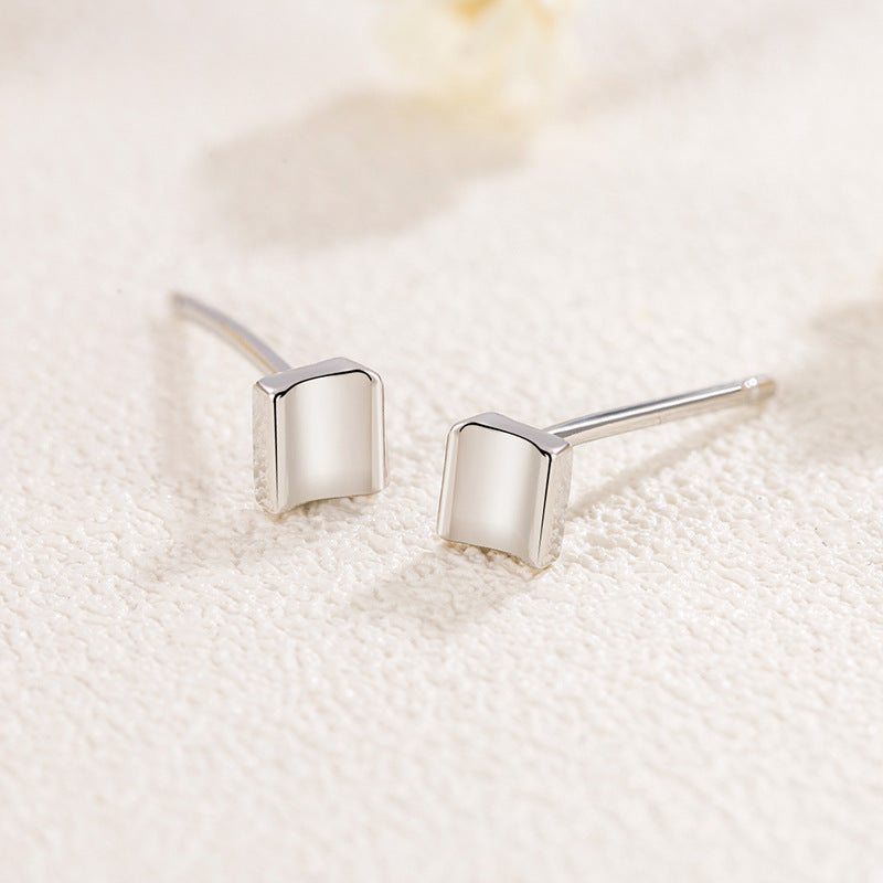 Glossy Mini Temperament Design Sleeping No Need To Take Off Stud Earrings