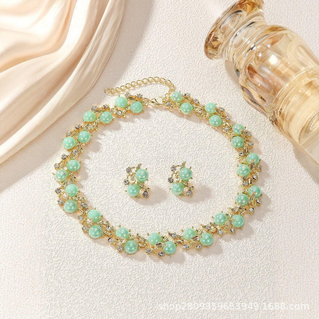 Women's Fashion Dopamine Multicolor Wedding Jewelly Earrings