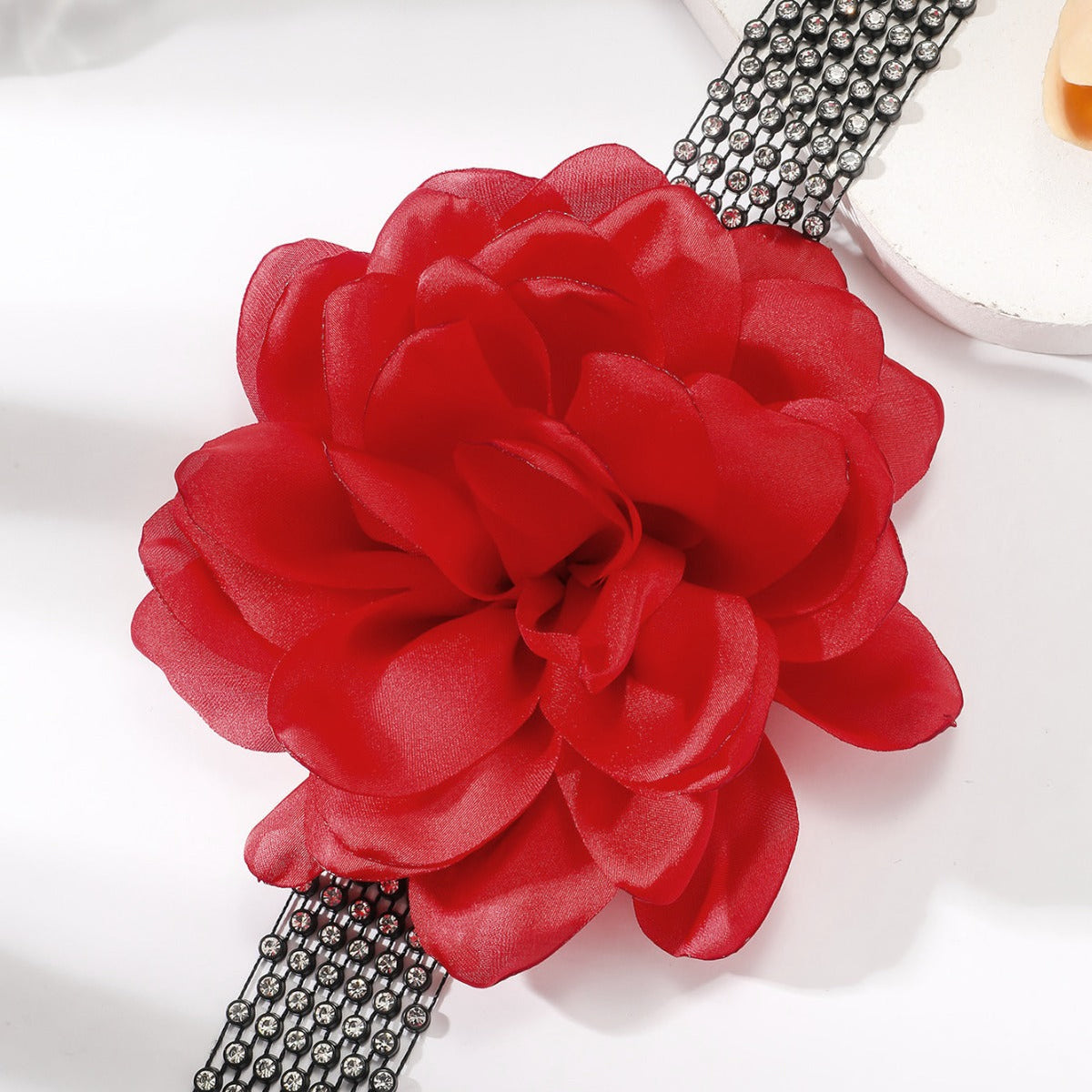 Exaggerated Diamond Mesh Width Dinner Accessories Necklaces