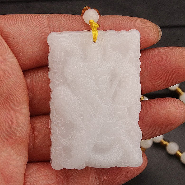 Women's & Men's Knot Ancient French Glaze Buddha Amitabha Pendants