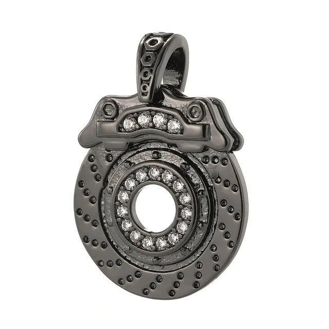 Organic Wind Three-dimensional Helmet Motorcycle Copper Pendant
