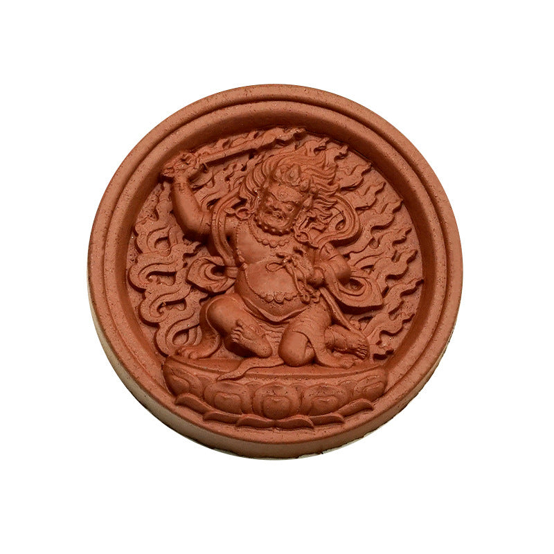 Mud Wiping Picture Multiple Options Huang Pendant