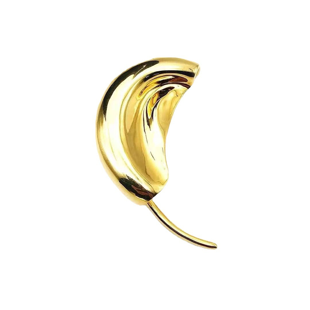French Retro Metal Cuff Female Simple Stylish Personality Cold Style Ear Clip