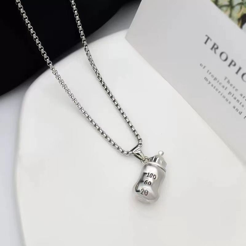 Women's & Men's Personality Couple Hip Hop Versatile Catwalk Necklaces