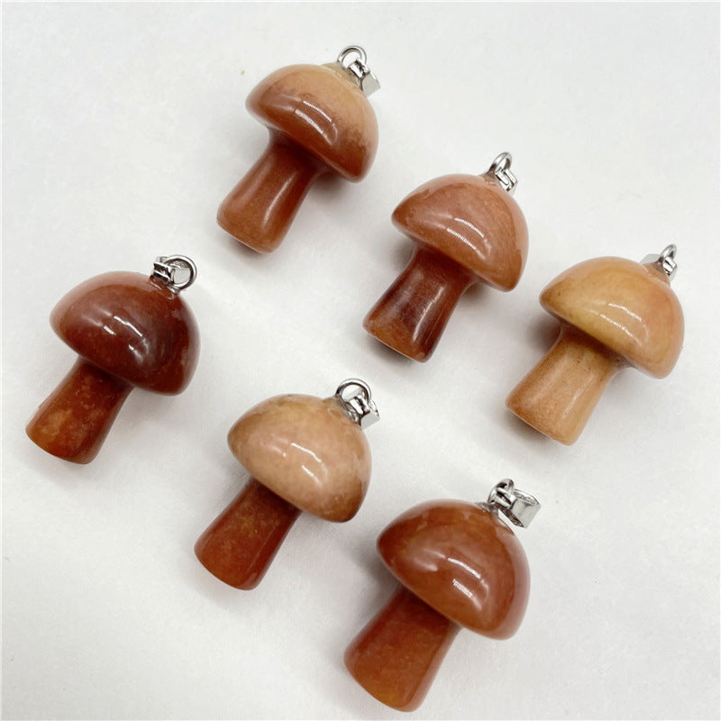 Fashion Natural Crystal Stone Mini Small Pendant