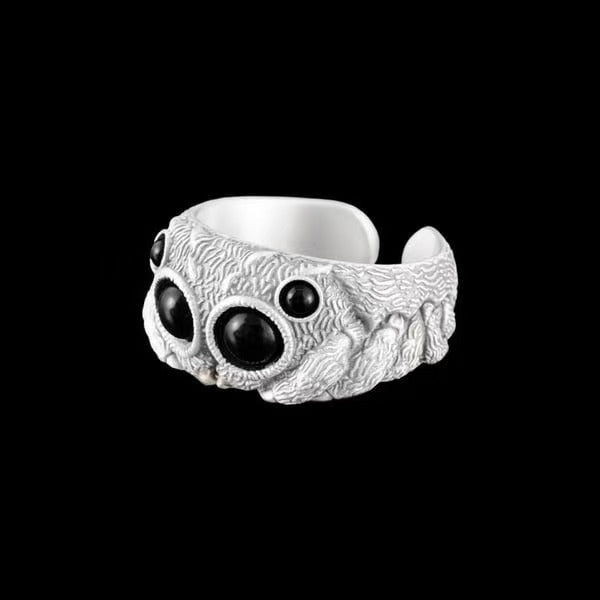 Jumping Spider Creative Animal Opening Adjustable Rings