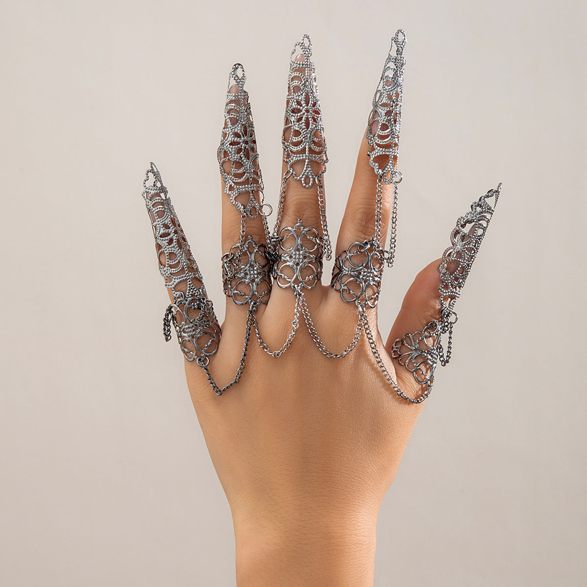 Ornament Halloween Gothic Style Chain Personality Bracelets