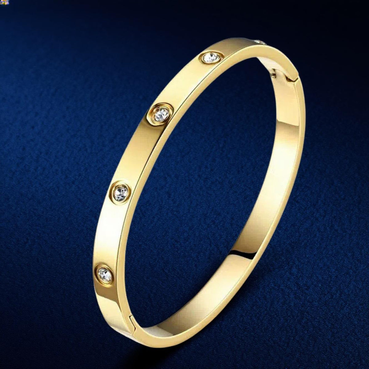 Steel Small Waist Light Luxury Stainless Female Niche Diamond Bracelets